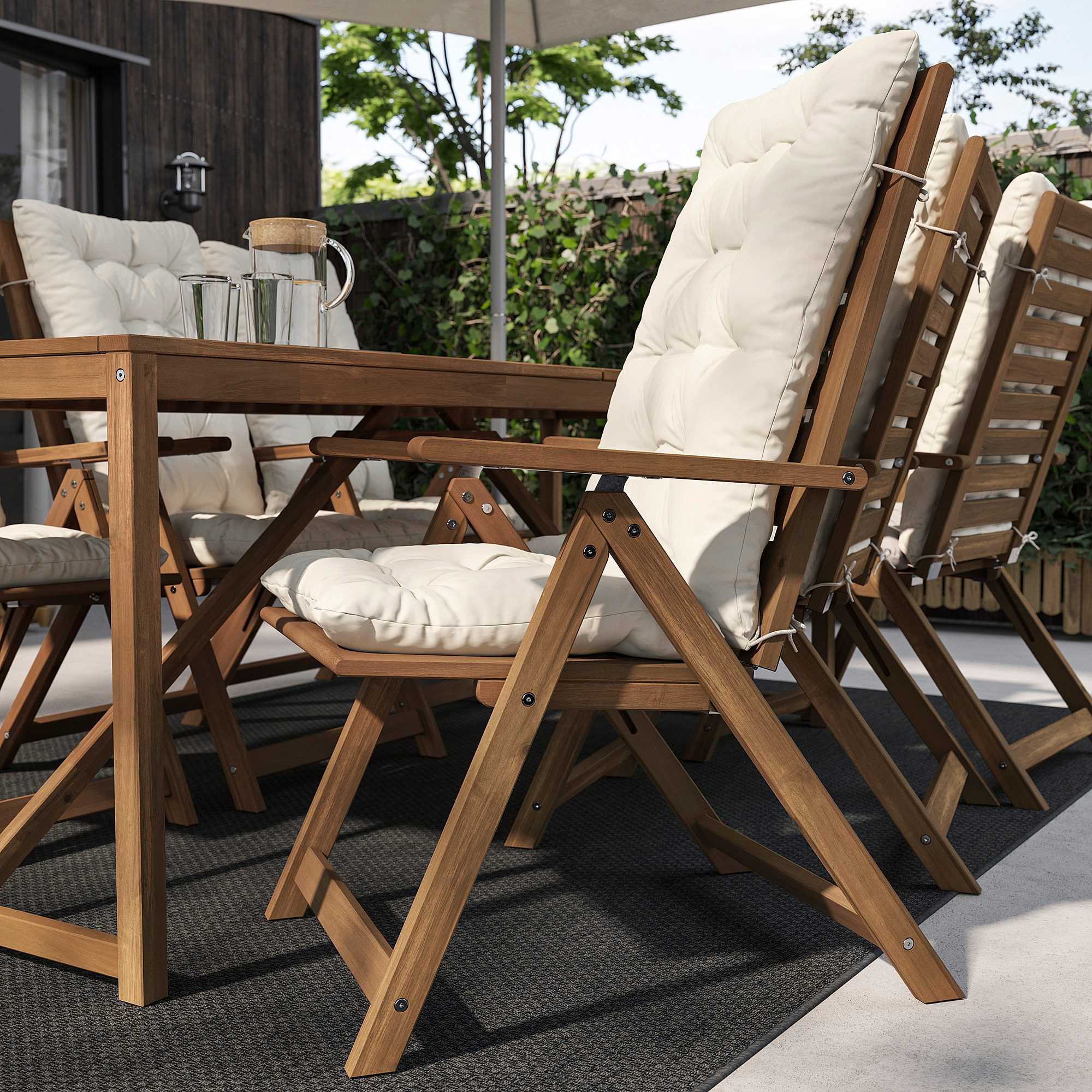 KUDDARNA seat/back cushion, outdoor