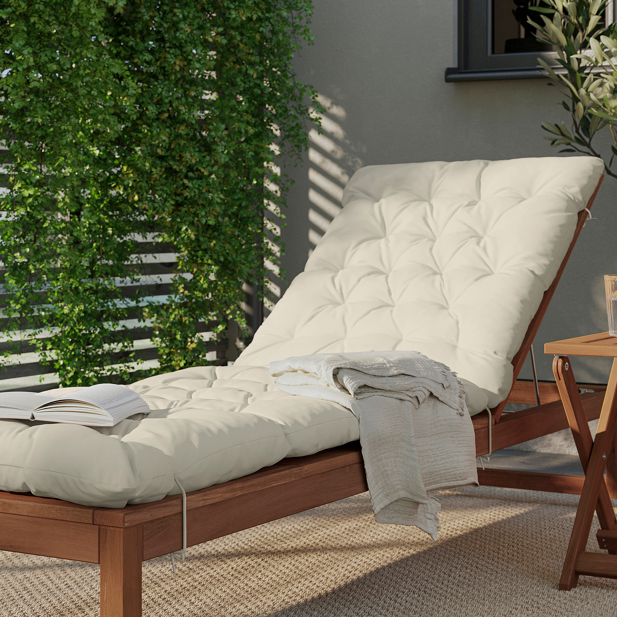 KUDDARNA sun lounger cushion, outdoor