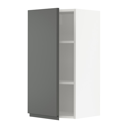 METOD wall cabinet with shelves