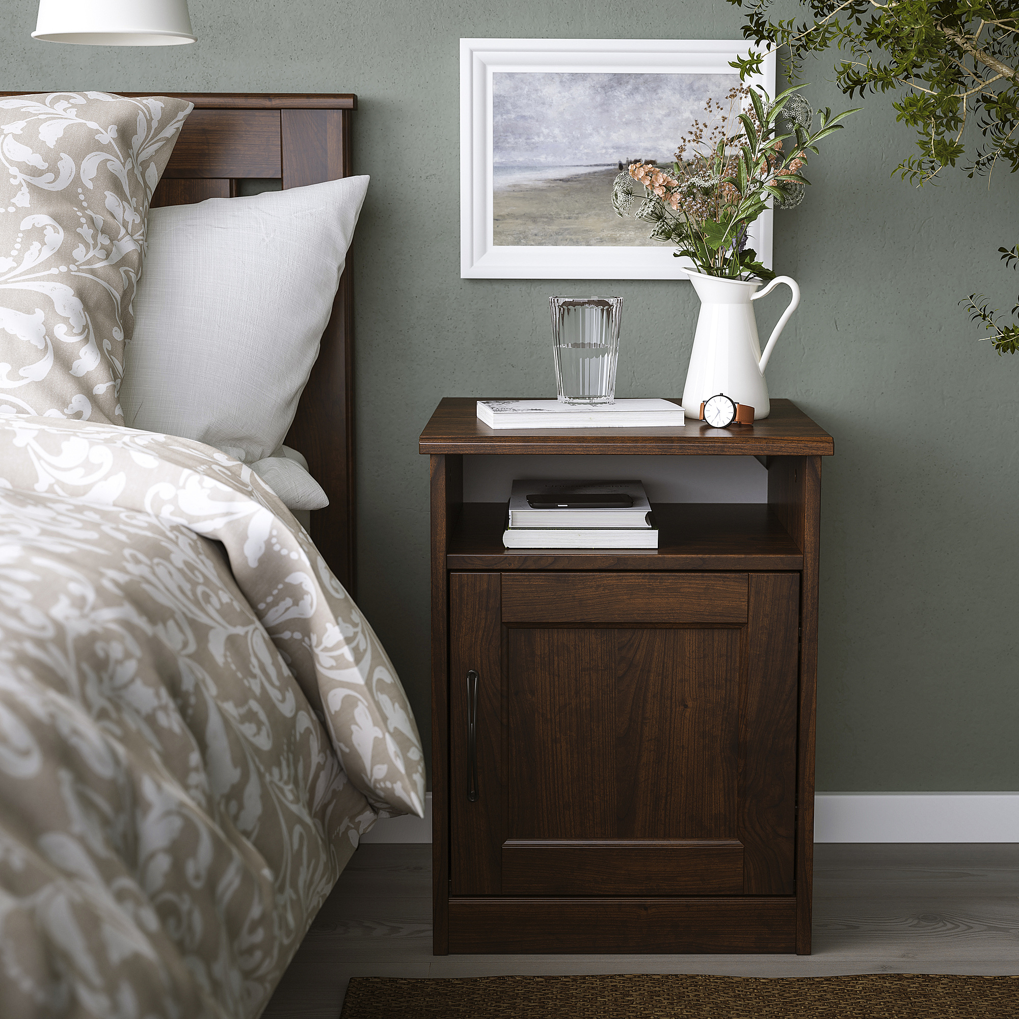 SONGESAND bedside table