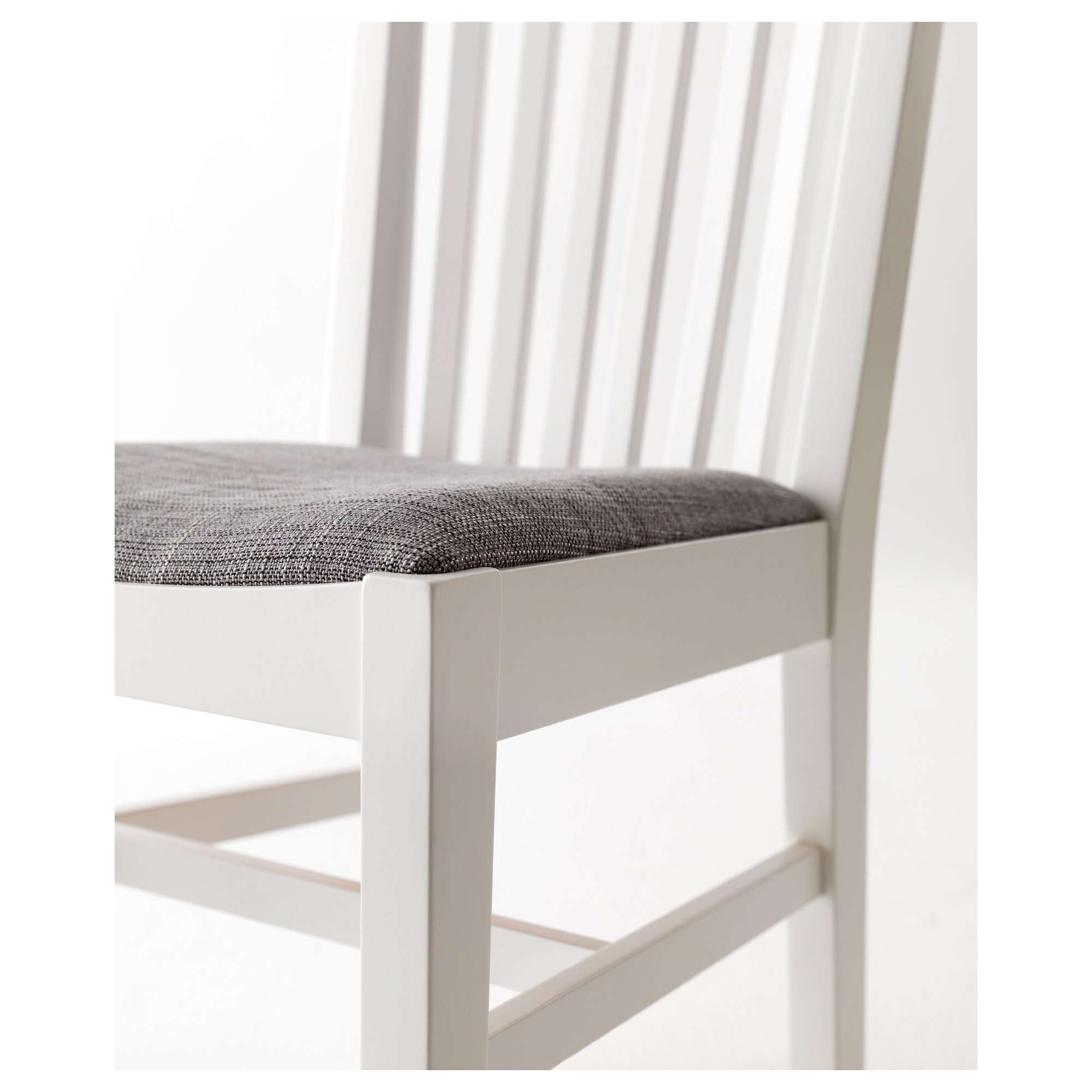 NORRNÄS chair, white/Isunda grey IKEA Hong Kong and Macau