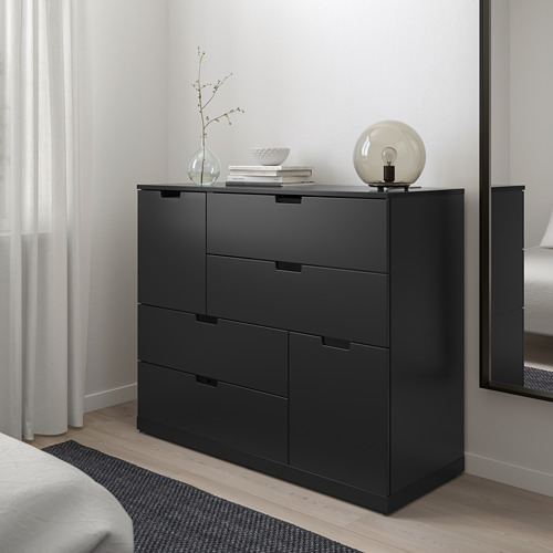 NORDLI chest of 6 drawers