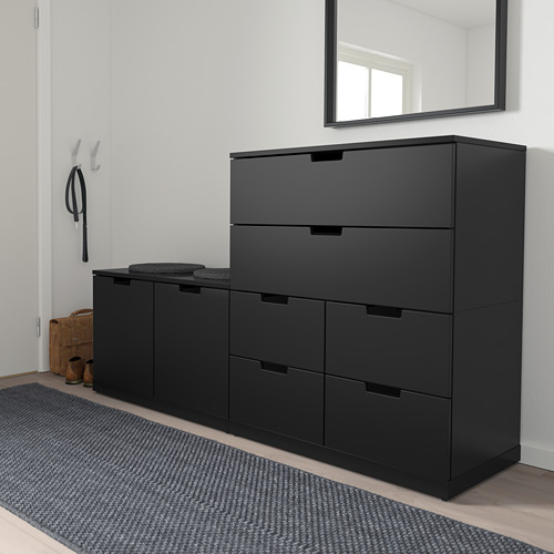 NORDLI chest of 8 drawers