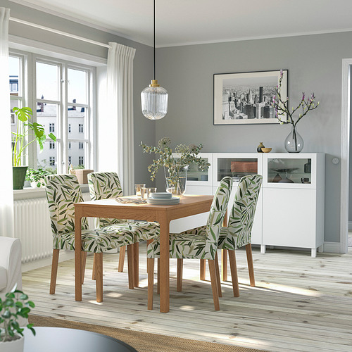 BERGMUND/EKEDALEN table and 4 chairs