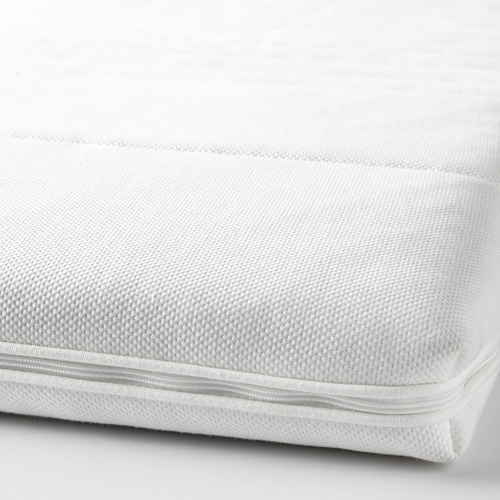 TUSSÖY mattress pad, white, single