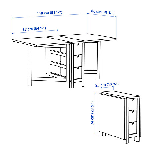 NORDEN gateleg table