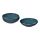 FÄRGKLAR - deep plate, glossy dark turquoise, 16 cm | IKEA Hong Kong and Macau - PE805531_S1