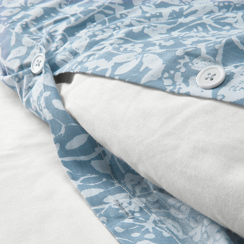 SOMMARSLÖJA duvet cover and pillowcase