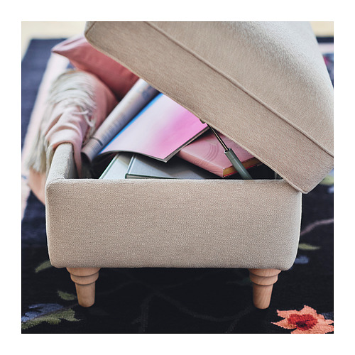 ESSEBODA bench with storage