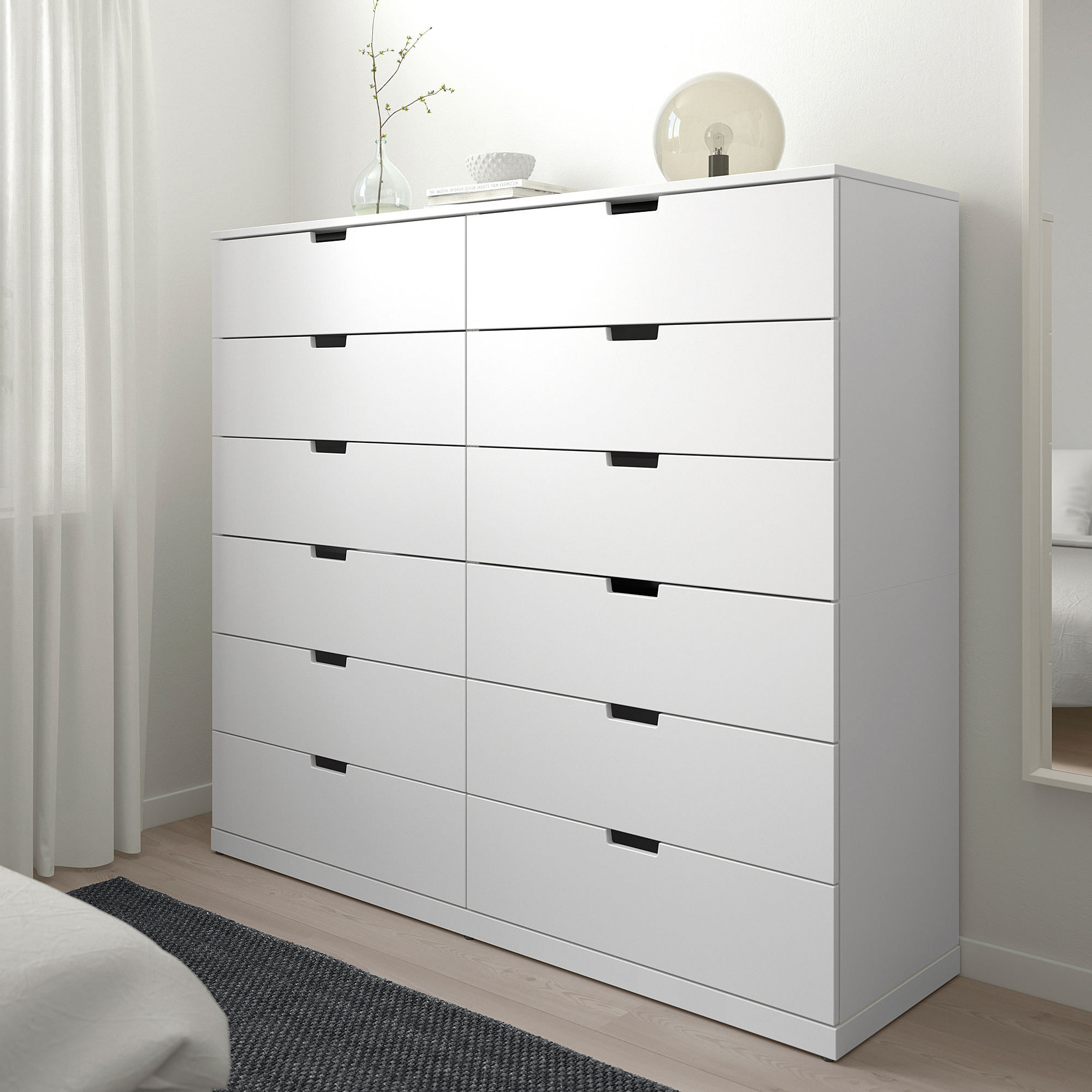 NORDLI 12格抽屜櫃