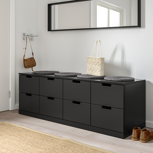 NORDLI chest of 8 drawers