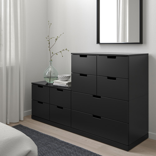 NORDLI chest of 10 drawers