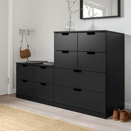 NORDLI chest of 10 drawers