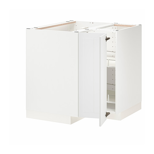 METOD corner base cabinet with carousel