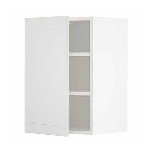 METOD wall cabinet with shelves