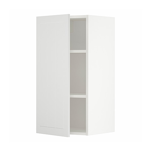 METOD wall cabinet with shelves