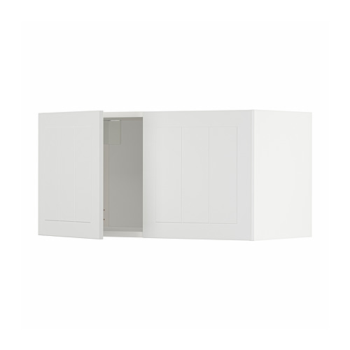 METOD wall cabinet with 2 doors