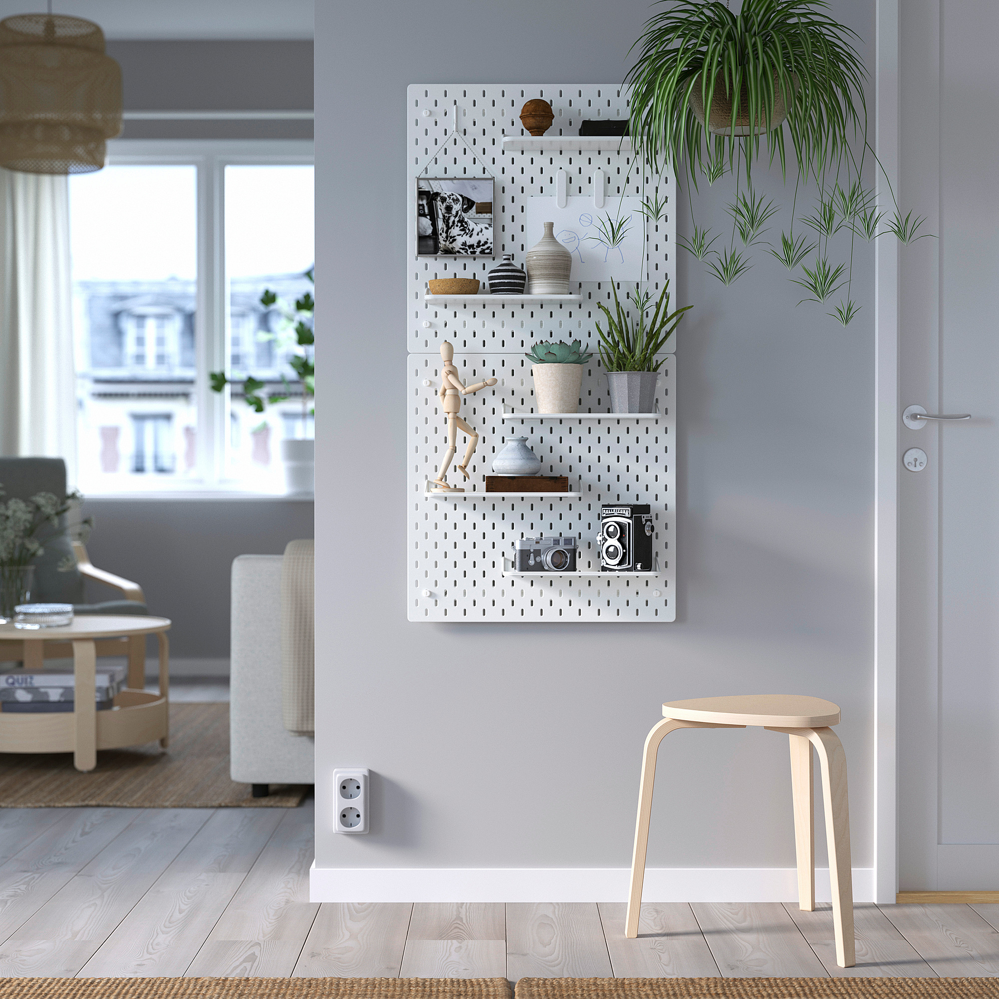 SKÅDIS display shelf