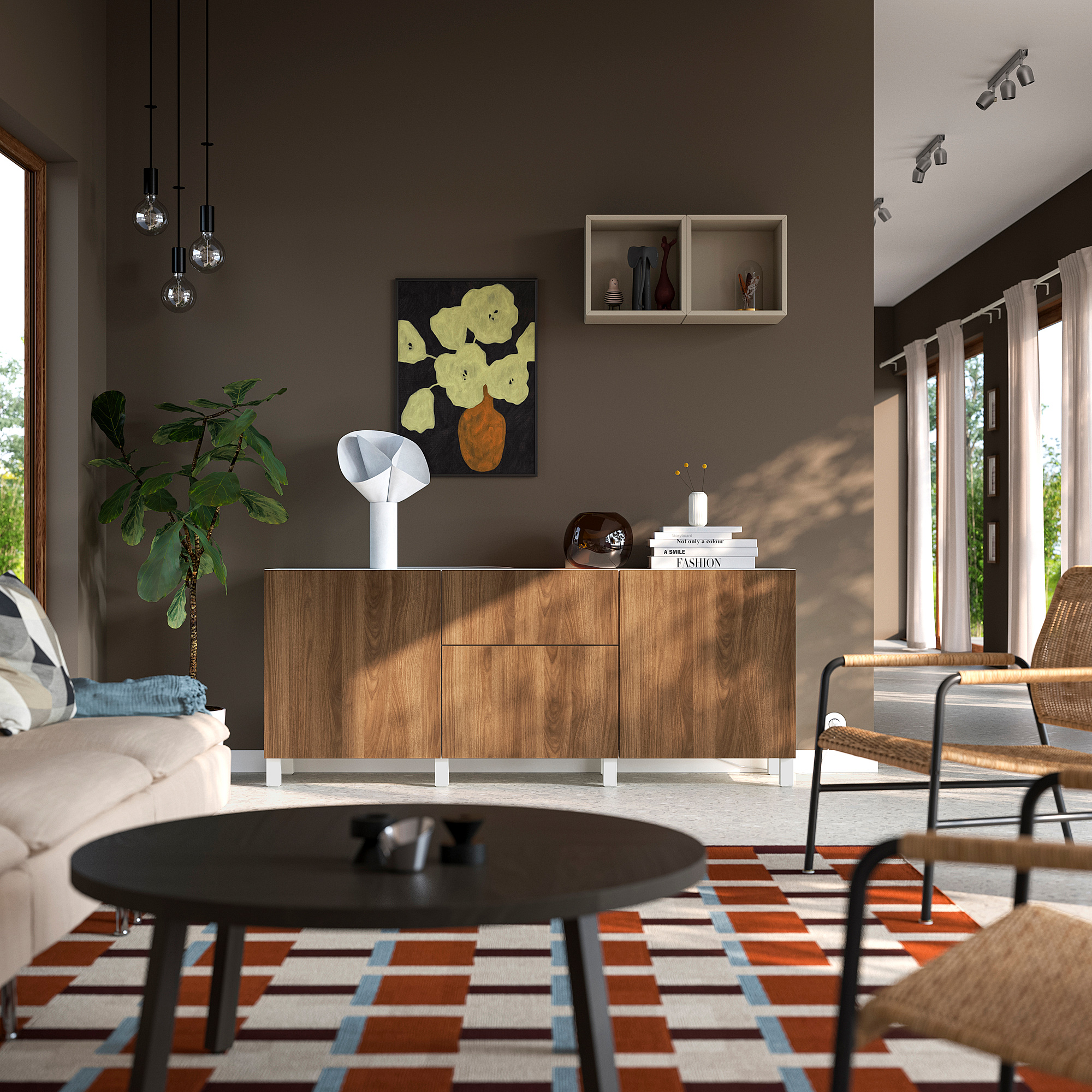 BESTÅ storage combination with drawers