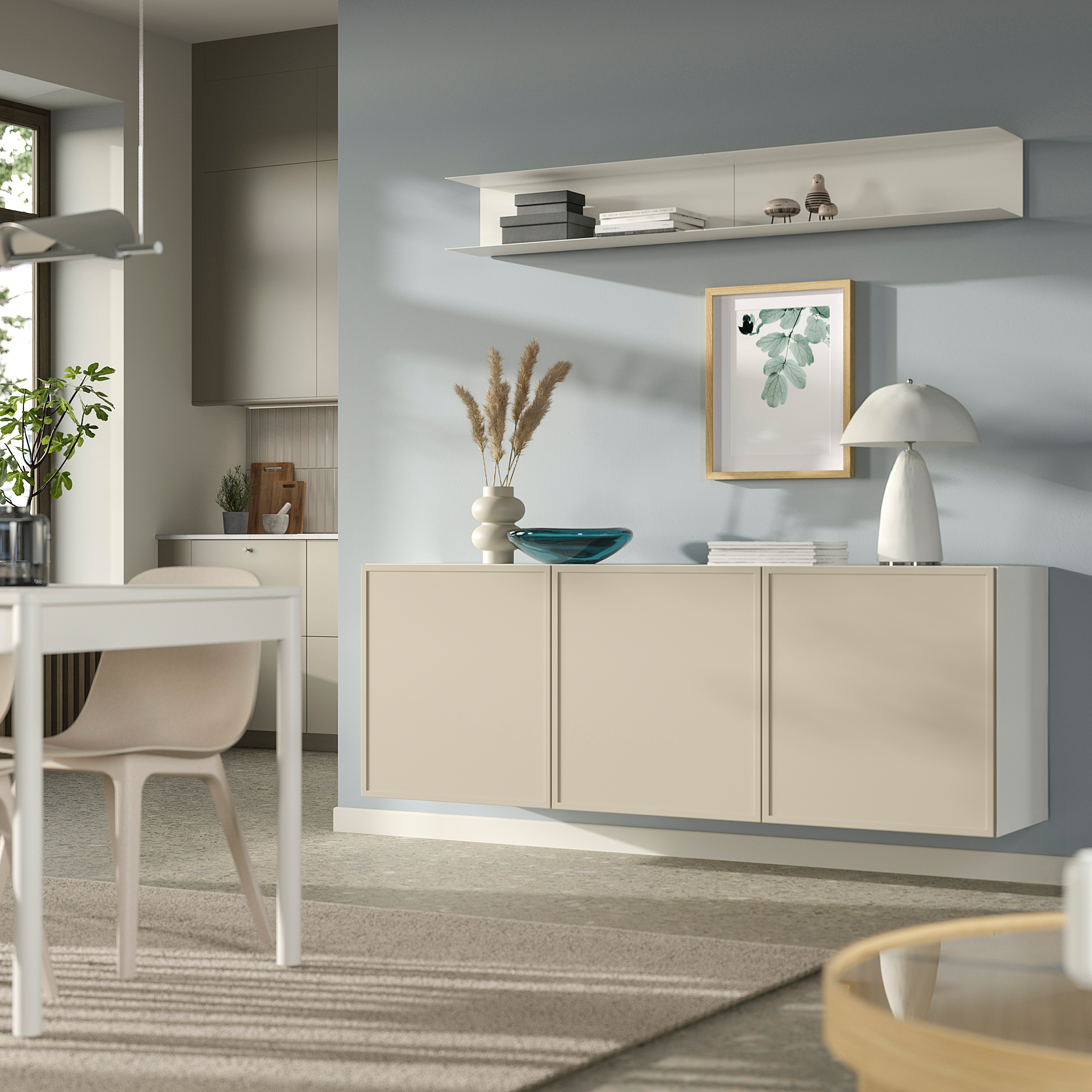 BESTÅ wall-mounted cabinet combination