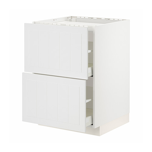 METOD/MAXIMERA base cab f hob/2 fronts/2 drawers