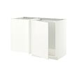 METOD corner base cabinet for sink