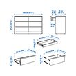 ANKARUDDEN chest of 6 drawers