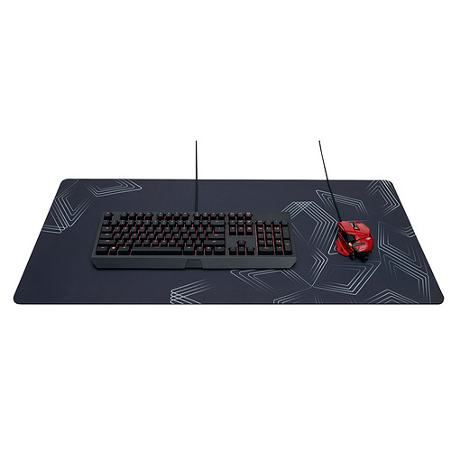 LÅNESPELARE gaming mouse pad, 90x40 cm, patterned
