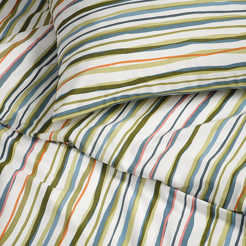 SUMPGRÖE duvet cover and pillowcase
