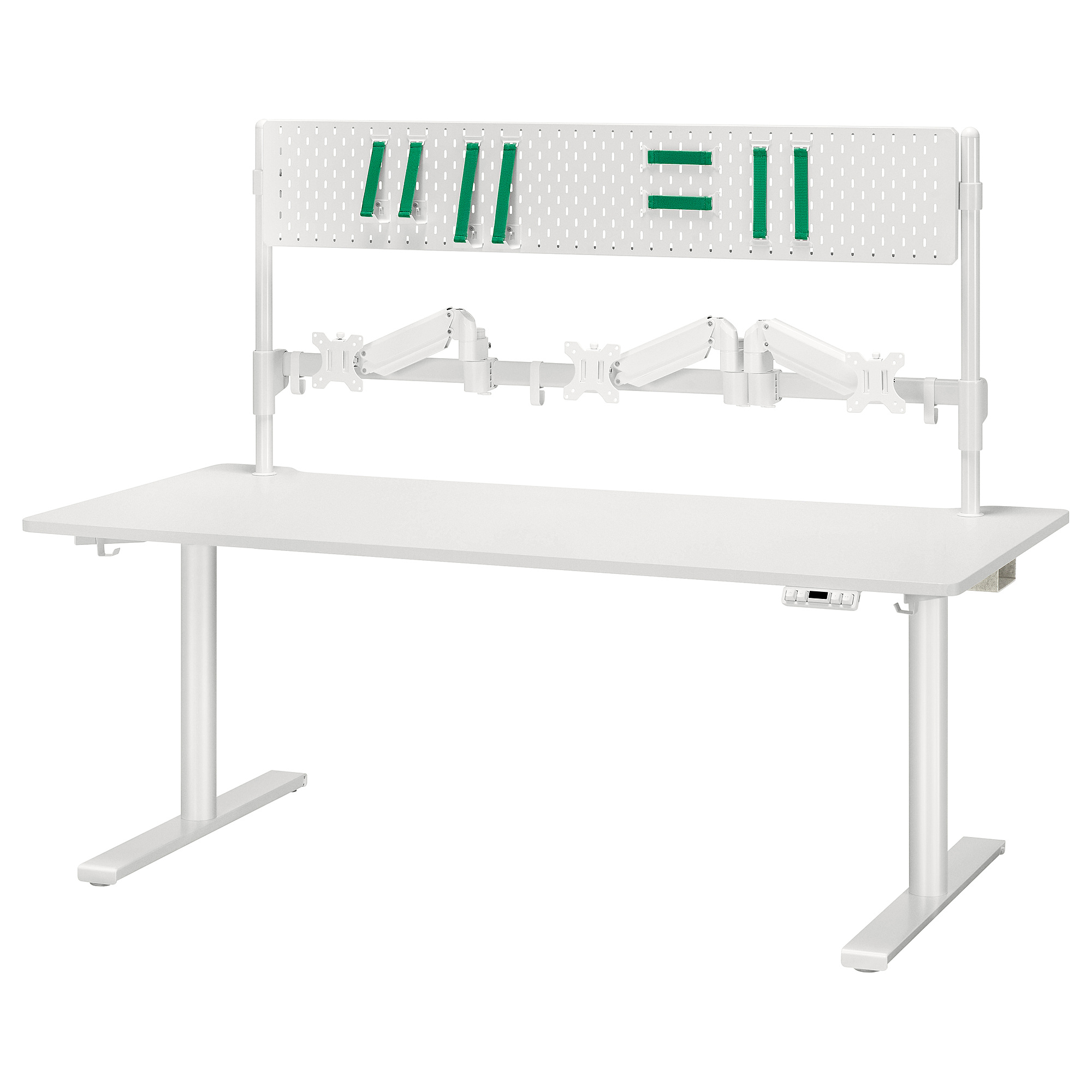 MÅLOMRÅDE gaming desk sit/stand