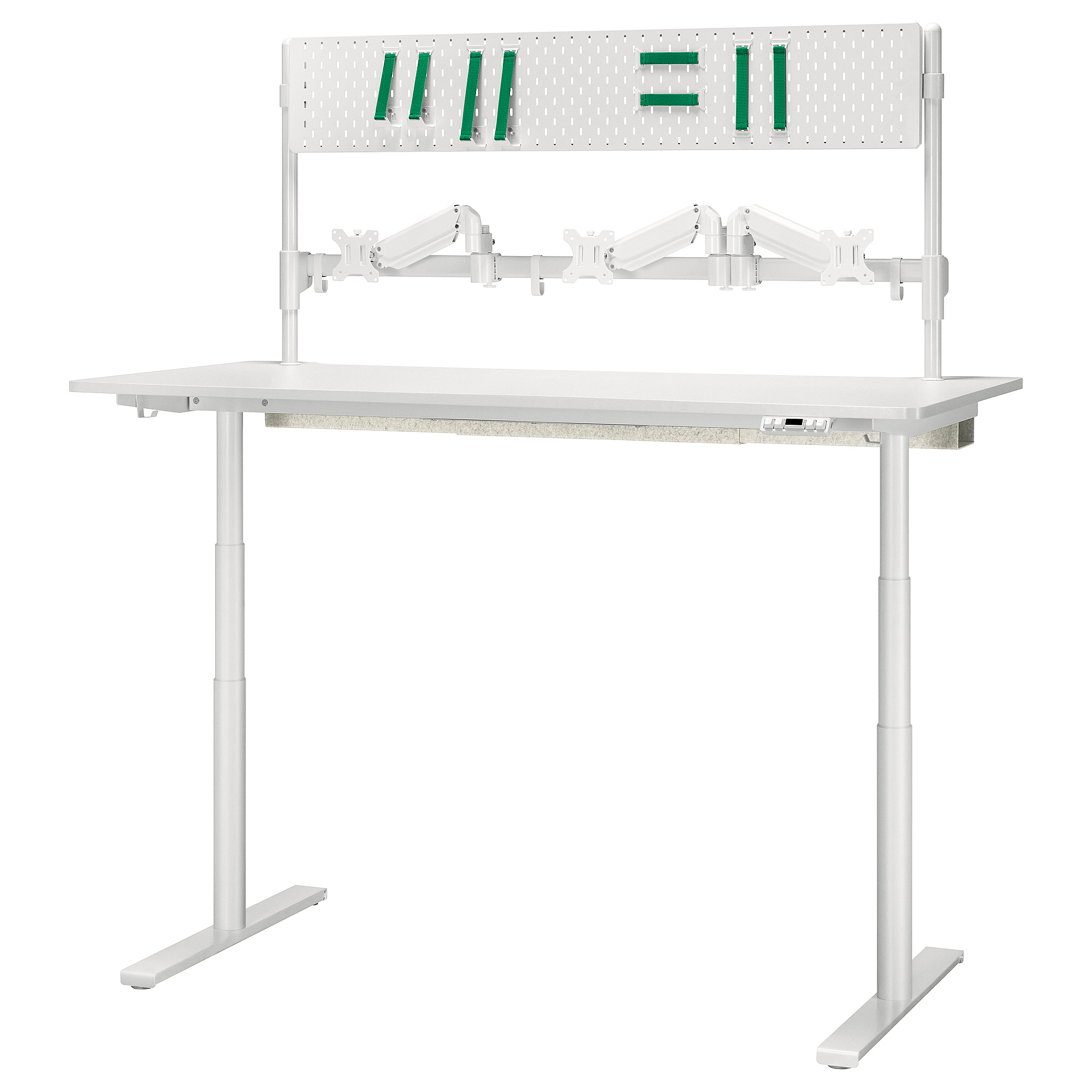 MÅLOMRÅDE gaming desk sit/stand
