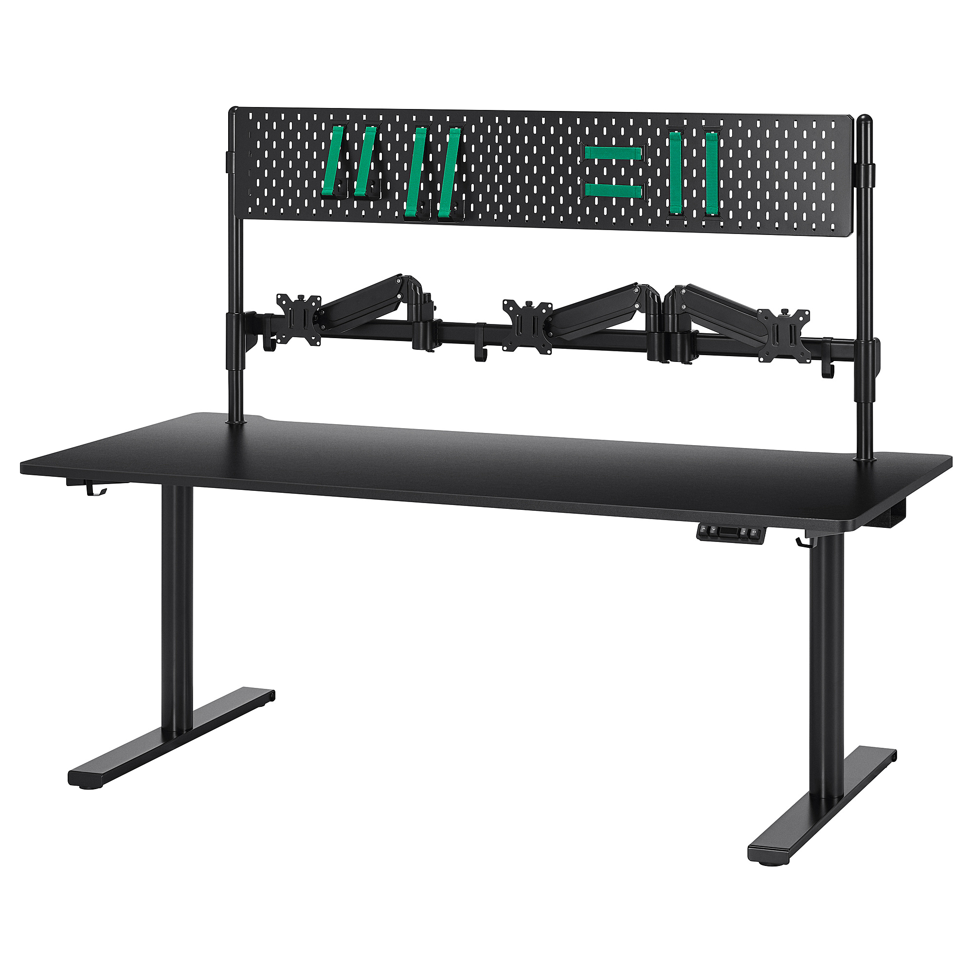 MÅLOMRÅDE gaming desk sit/stand