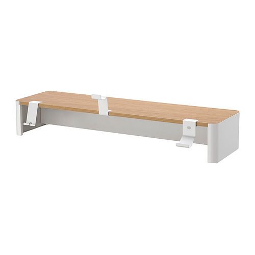 YXSTABY - gaming monitor stand, white, 98x27x16 cm | IKEA Hong Kong and Macau - E1025173_S4