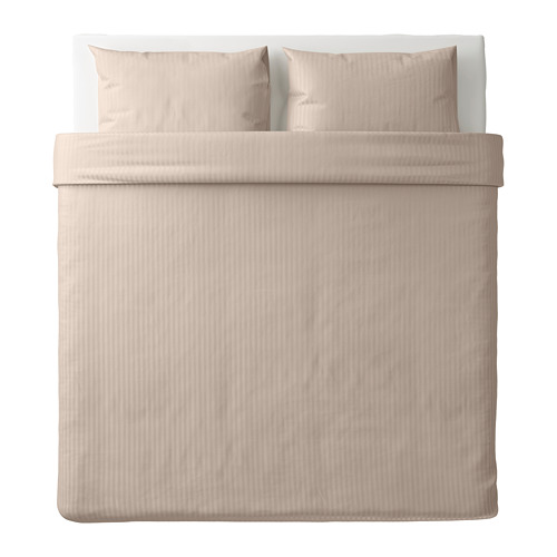 NATTJASMIN duvet cover and 2 pillowcases