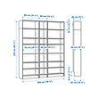 BILLY bookcase comb with extension units