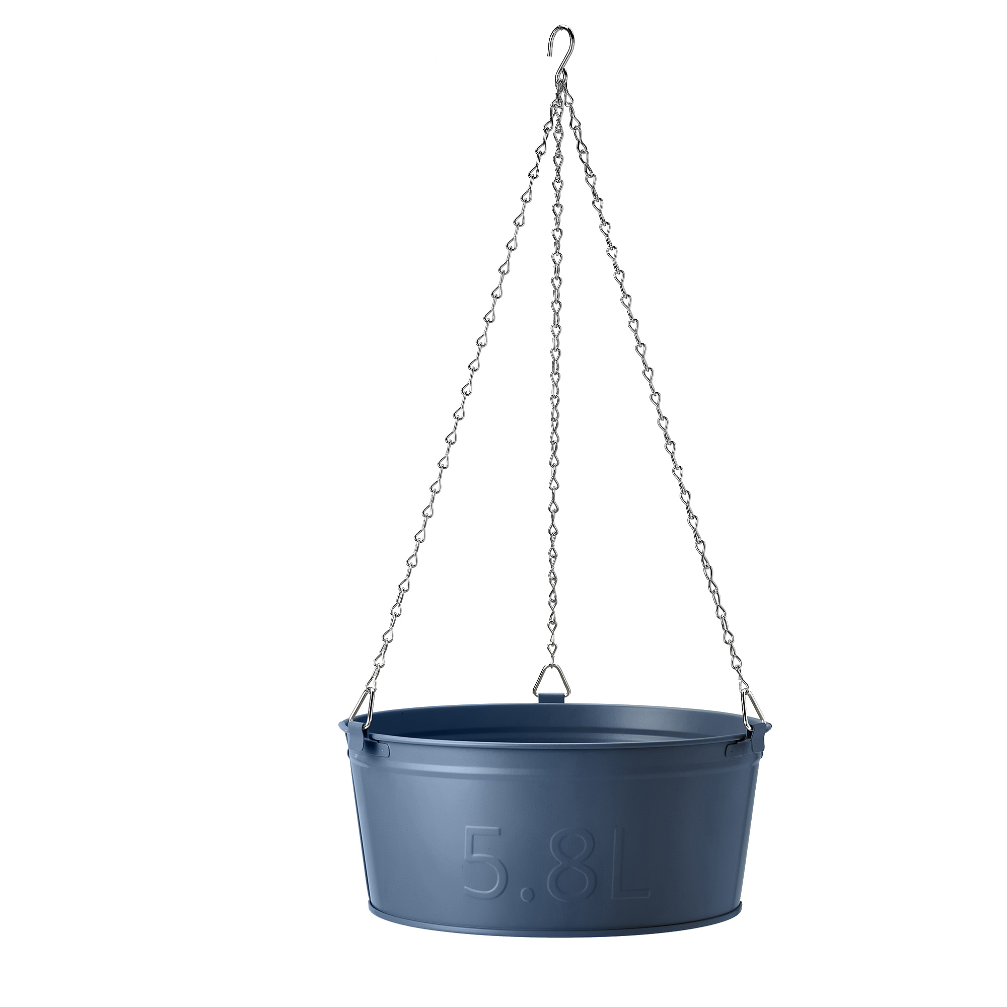 ÅKERBÄR - 掛式花盆架, 室內/戶外用深藍色, 27 厘米| IKEA 香港及澳門