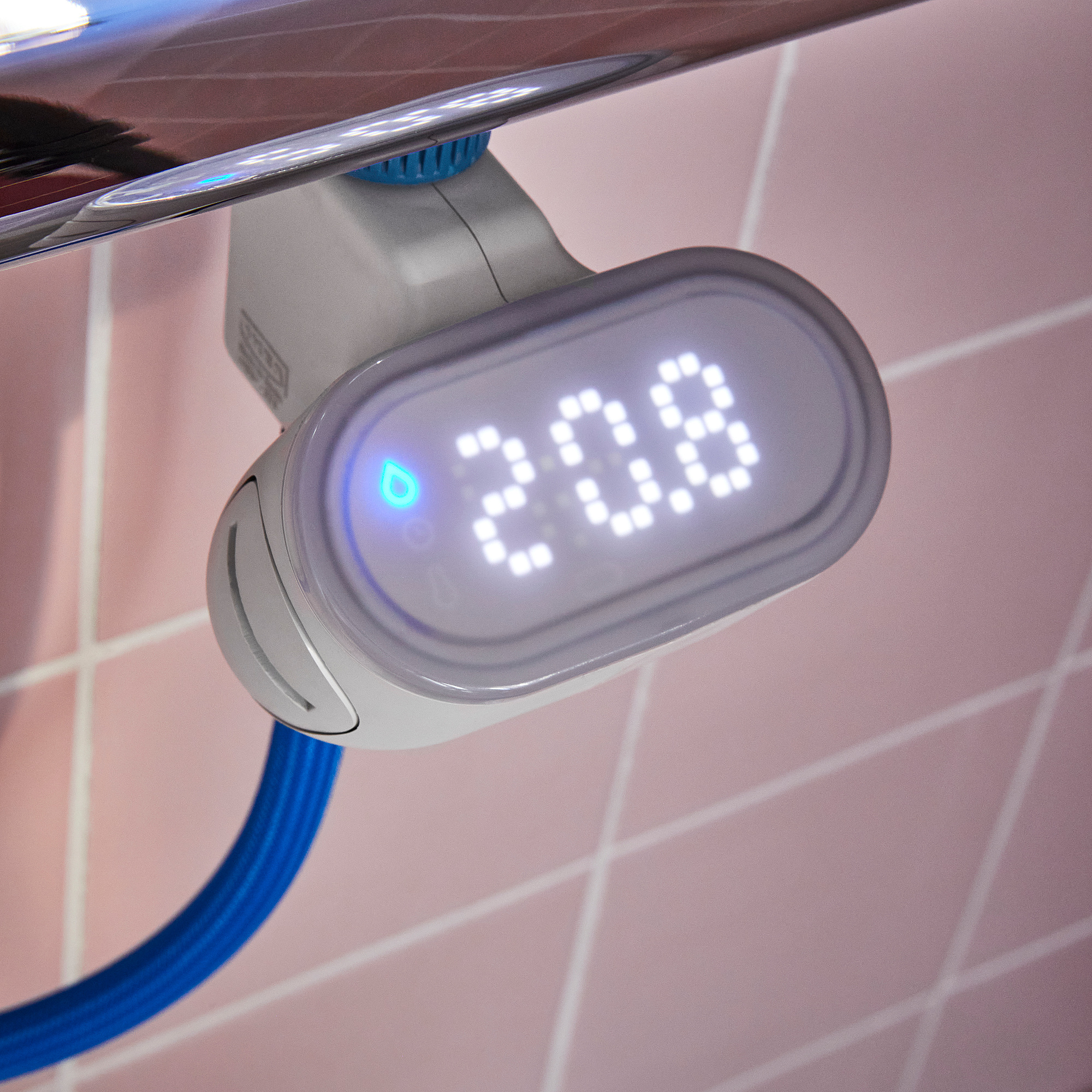 BERGVATTNET water meter for shower