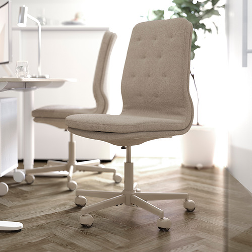 MULLFJÄLLET conference chair with castors