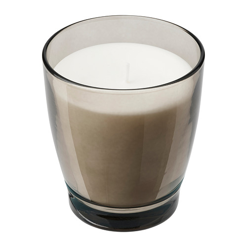 ENSTAKA scented candle in glass