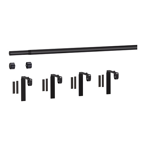 HUGAD 窗簾桿組合