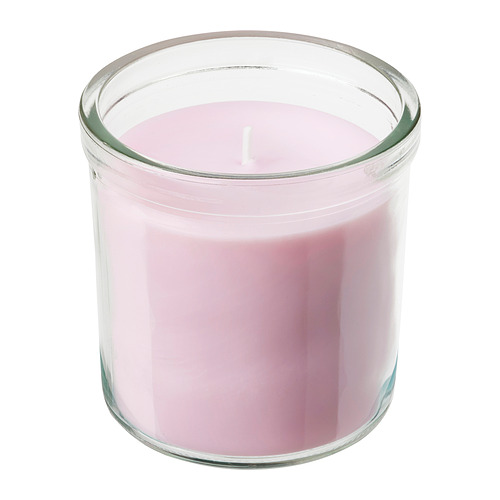 LUGNARE scented candle in glass