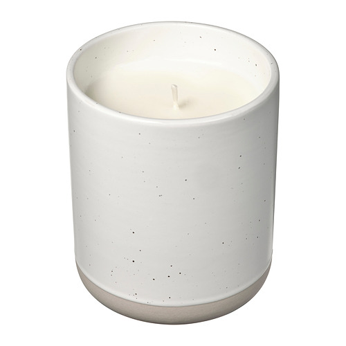 ÄDELTUJA scented candle in ceramic jar