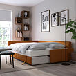 KLAGSHAMN/FRIHETEN corner sofa-bed with storage