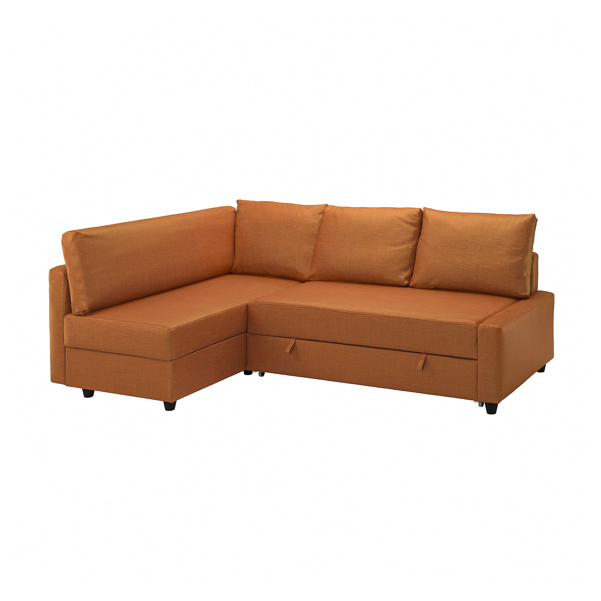 KLAGSHAMN/FRIHETEN corner sofa-bed with storage