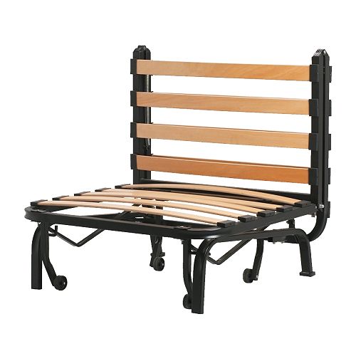 LYCKSELE chair bed frame