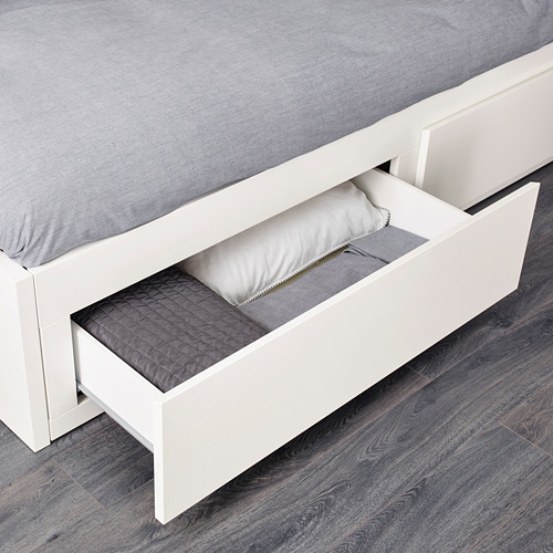 FLEKKE day-bed w 2 drawers/2 mattresses