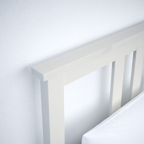 HEMNES bed frame with mattress