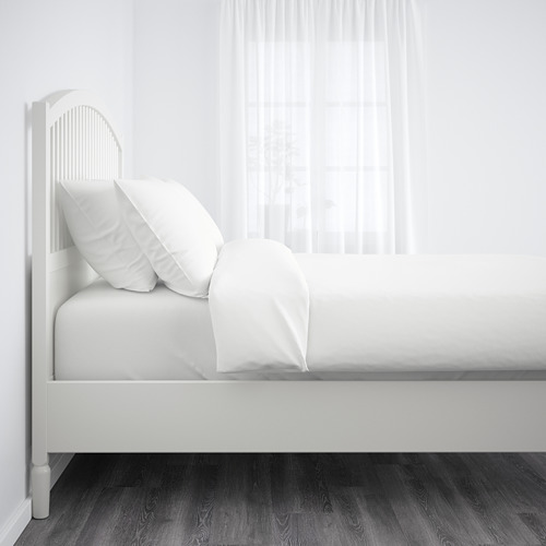 TYSSEDAL bed frame, luröy, queen