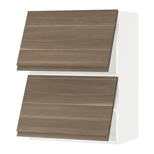 METOD wall cab horizo 2 doors w push-open