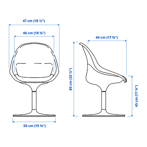 BALTSAR swivel chair